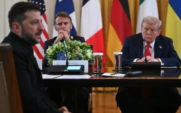 Discuții cruciale pentru pacea în Ucraina: Macron, Zelenski și liderii europeni se întâlnesc cu Trump